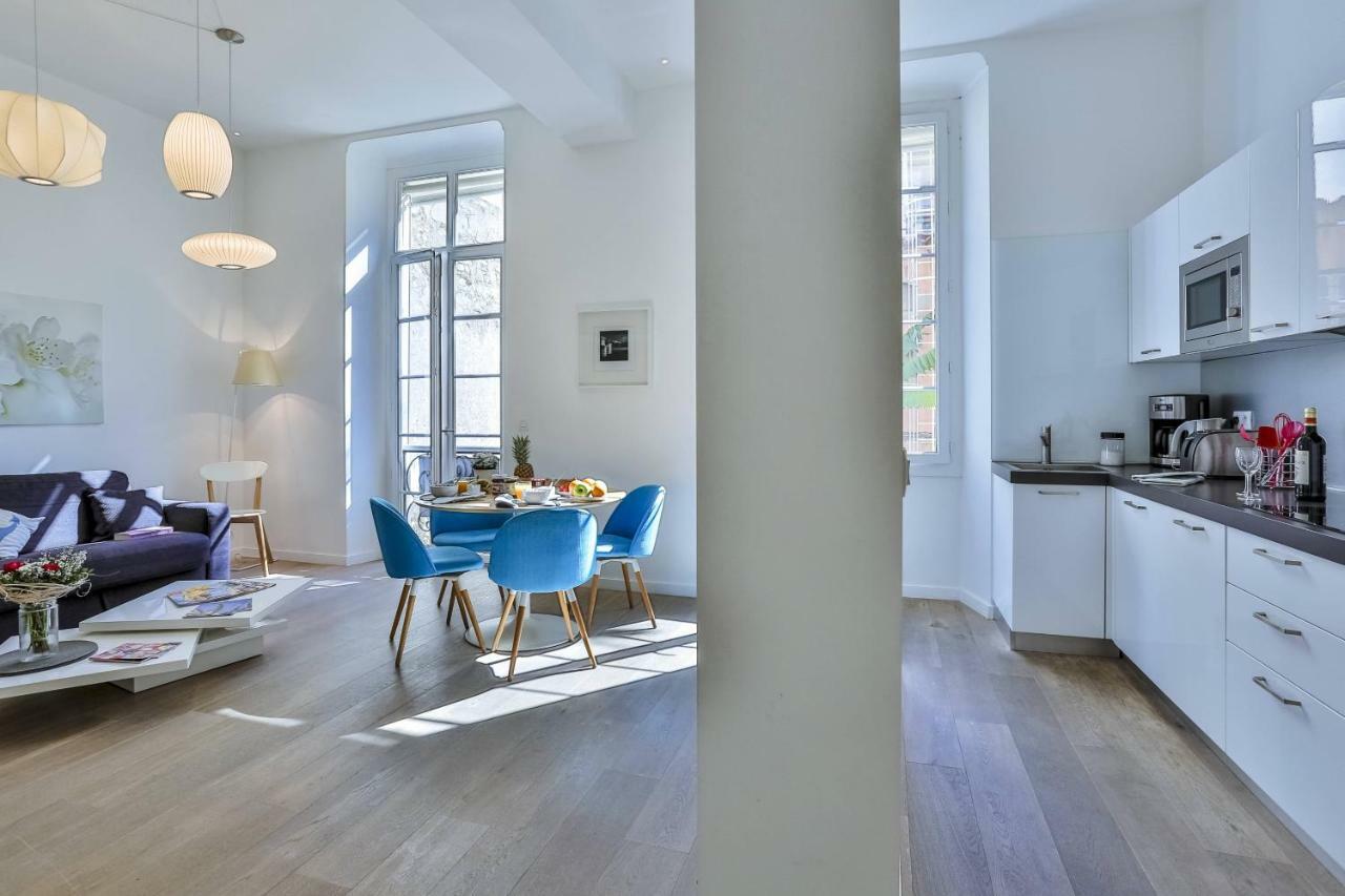 Liberte - Spacious Apartment City Center W Ac Nice Eksteriør bilde